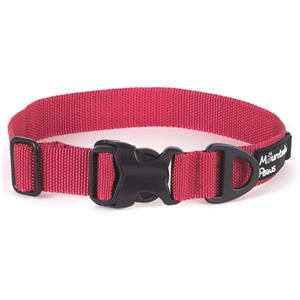 Mountain Paws Extra Tough Dog Collar Red