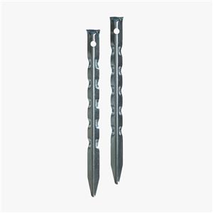 Highlander Angle Steel Pegs 21.5cm