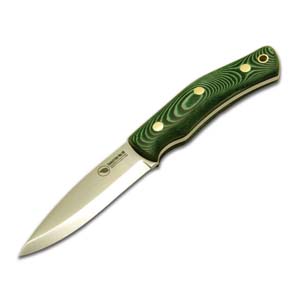 Casstrom No10 Swedish Forest Knife Bohler SFK Sleipner Green Micarta Handle